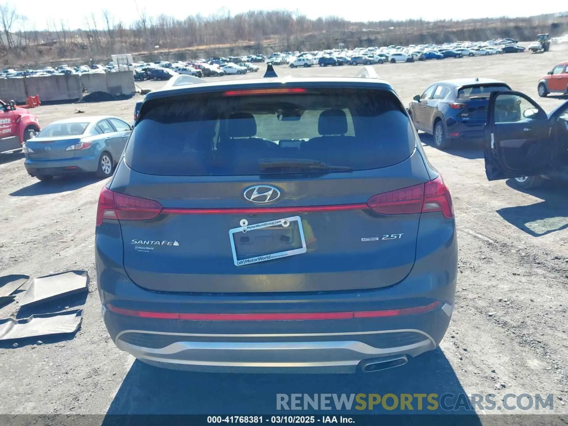 16 fotografías del automóvil dañado 5NMS4DAL3MH370281 HYUNDAI SANTA FE 2021