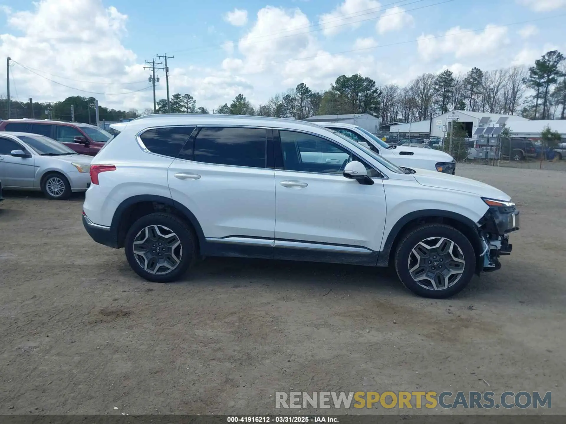 13 fotografías del automóvil dañado 5NMS4DAL4MH355305 HYUNDAI SANTA FE 2021