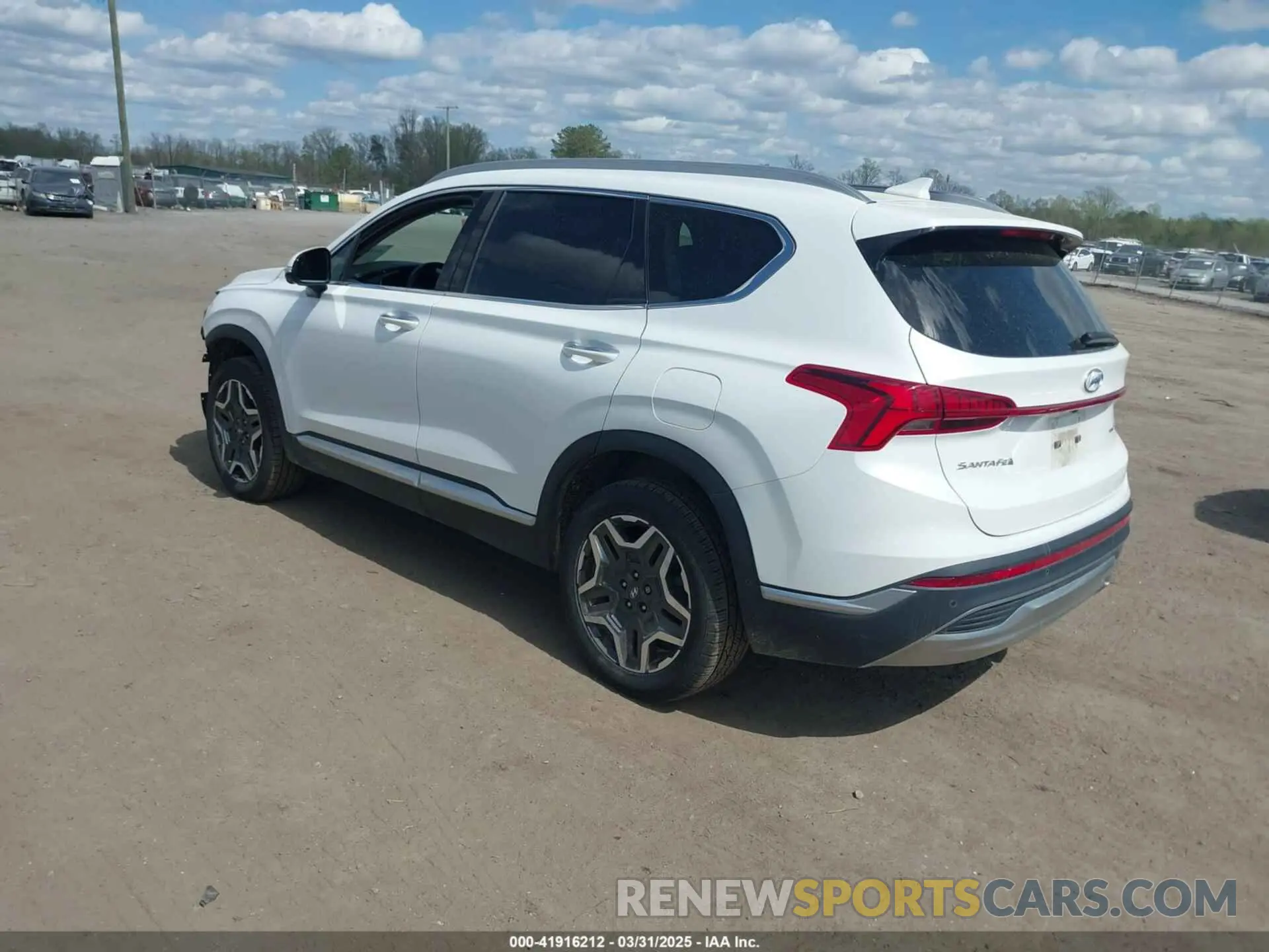 3 fotografías del automóvil dañado 5NMS4DAL4MH355305 HYUNDAI SANTA FE 2021