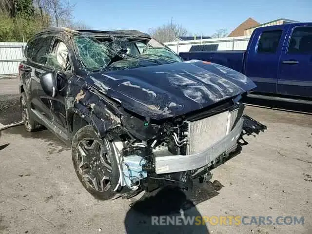 10 fotografías del automóvil dañado 5NMS4DAL8MH350592 HYUNDAI SANTA FE 2021