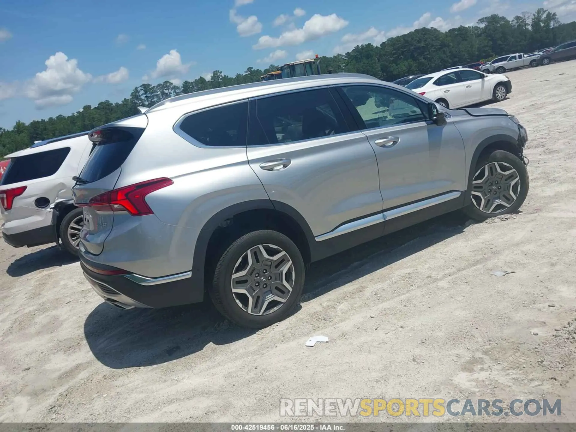 4 fotografías del automóvil dañado 5NMS4DAL8MH356537 HYUNDAI SANTA FE 2021
