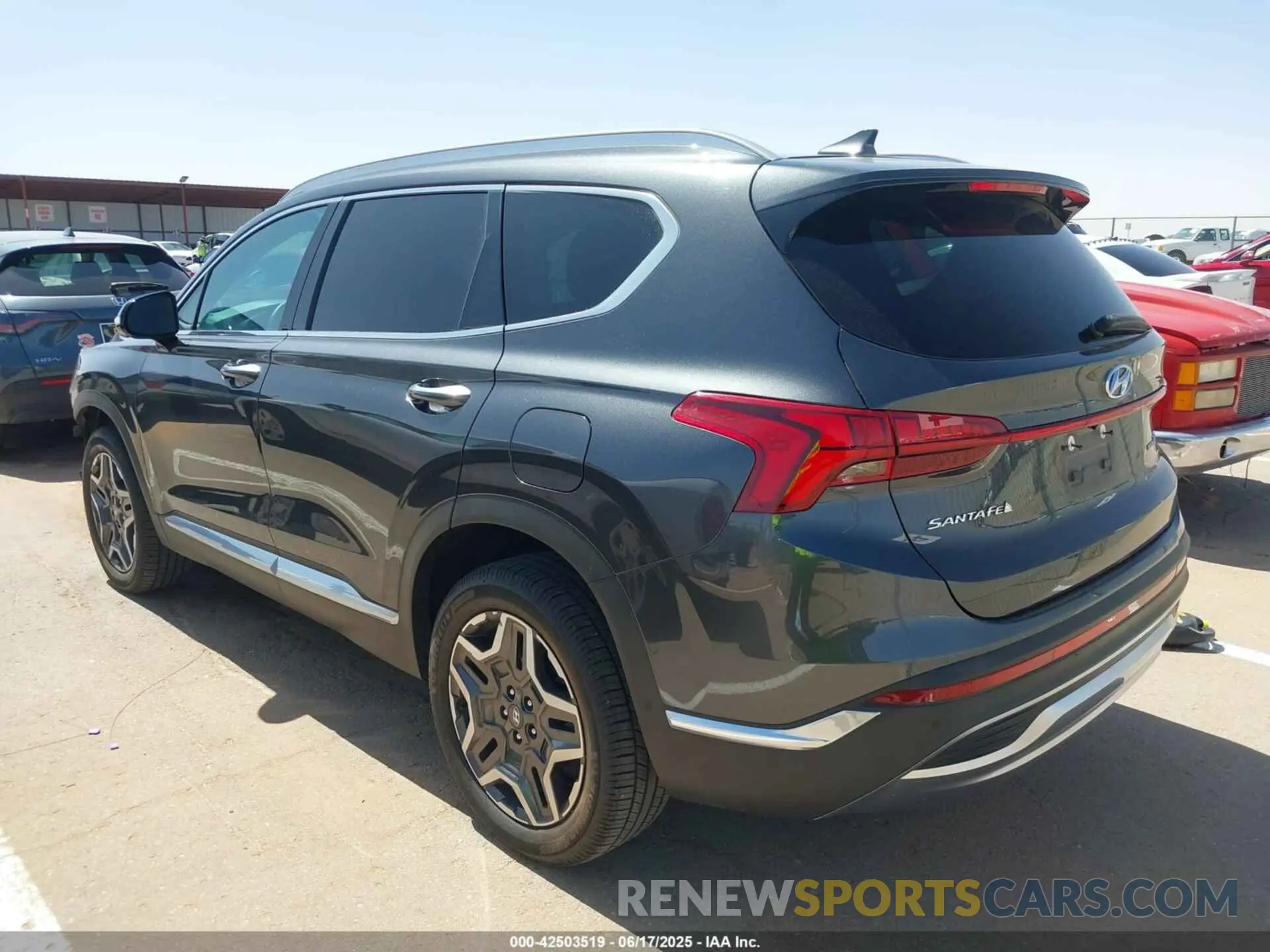 14 fotografías del automóvil dañado 5NMS4DALXMH343322 HYUNDAI SANTA FE 2021