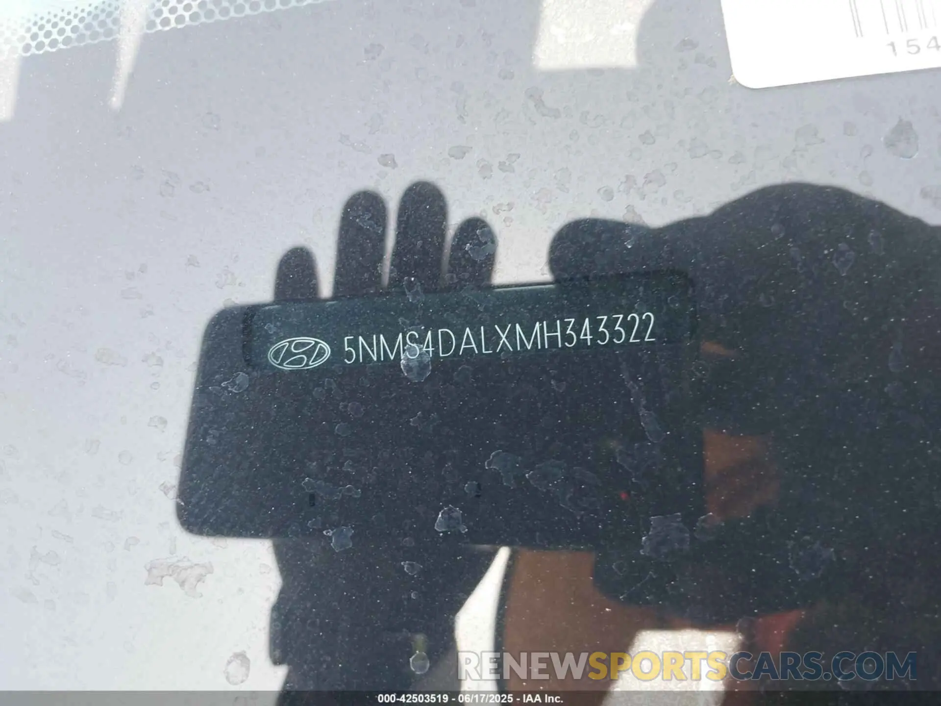 9 fotografías del automóvil dañado 5NMS4DALXMH343322 HYUNDAI SANTA FE 2021