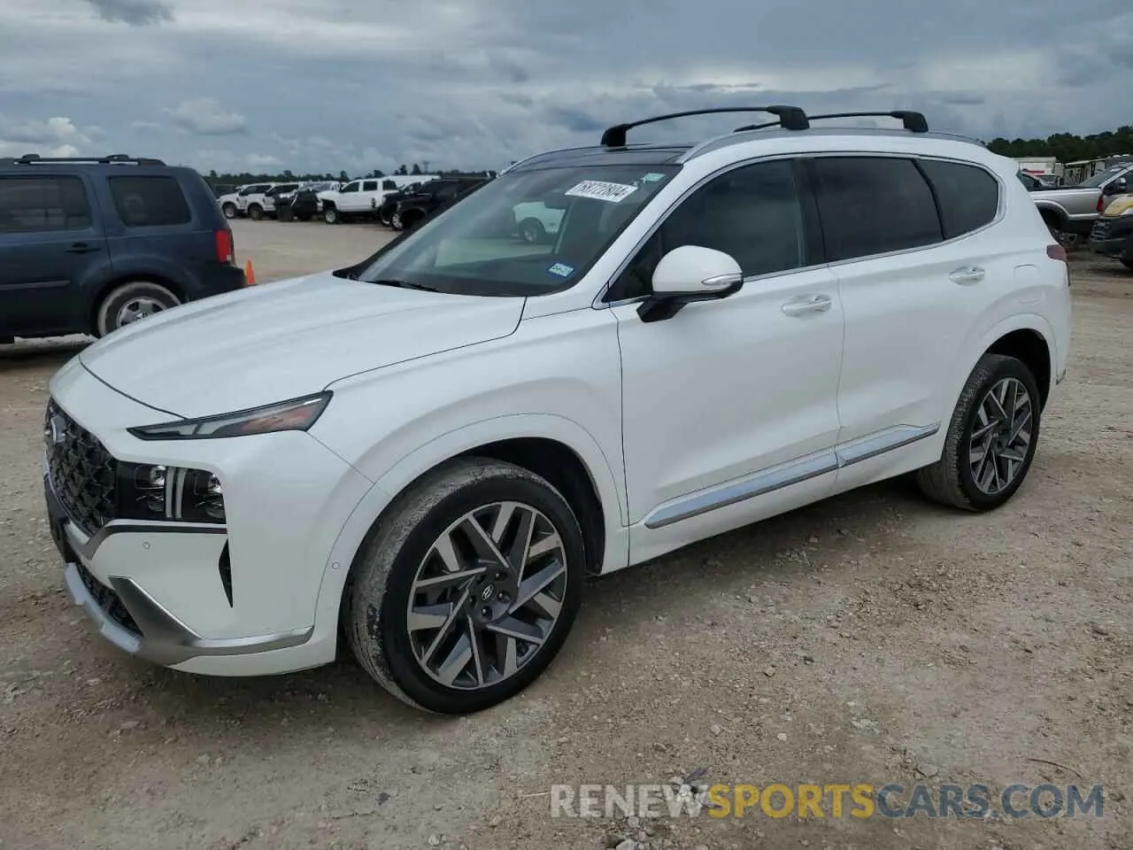 1 fotografías del automóvil dañado 5NMS5DAL5MH358713 HYUNDAI SANTA FE 2021