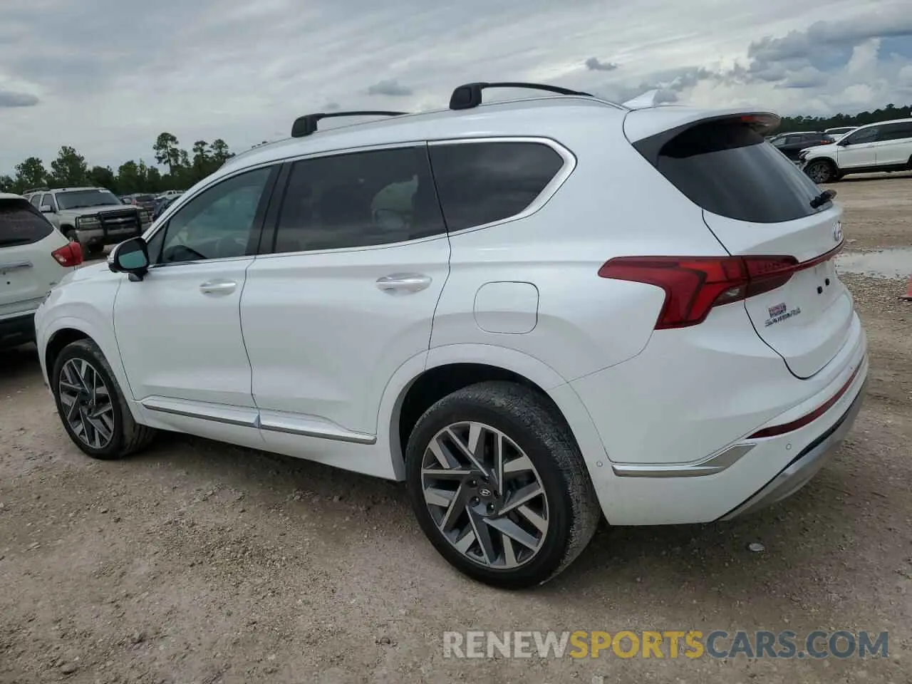 2 fotografías del automóvil dañado 5NMS5DAL5MH358713 HYUNDAI SANTA FE 2021
