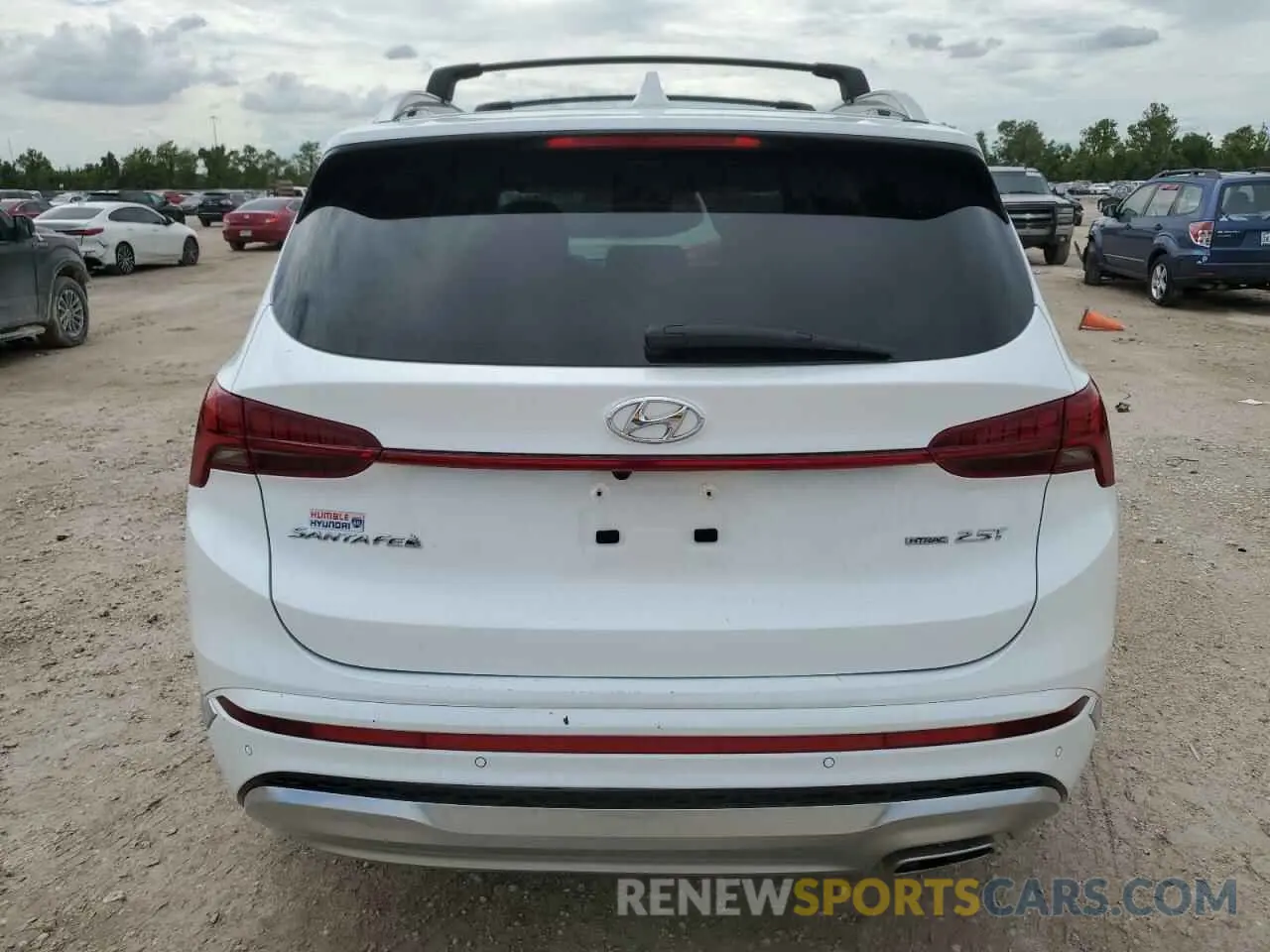 6 fotografías del automóvil dañado 5NMS5DAL5MH358713 HYUNDAI SANTA FE 2021