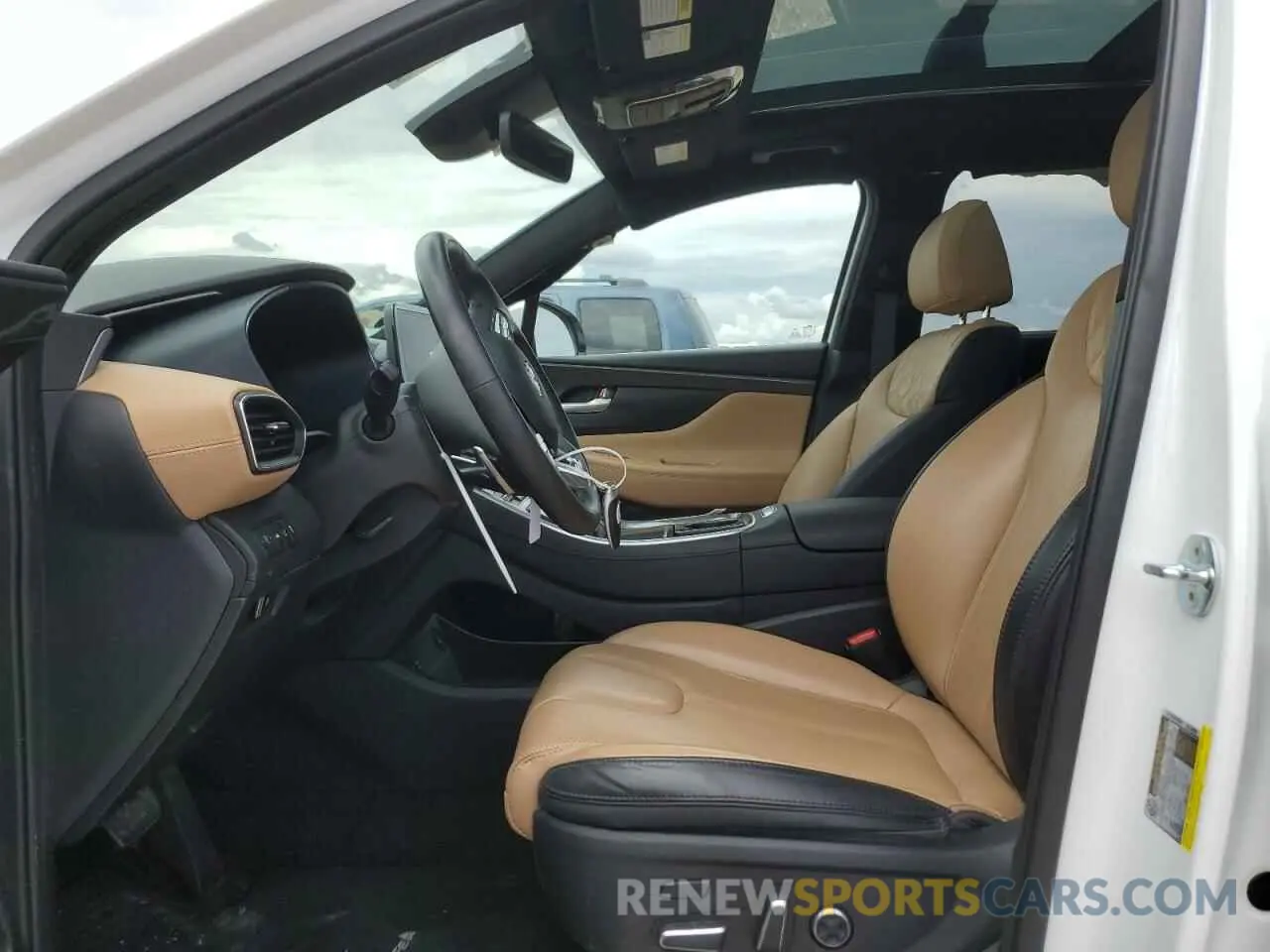 7 fotografías del automóvil dañado 5NMS5DAL5MH358713 HYUNDAI SANTA FE 2021