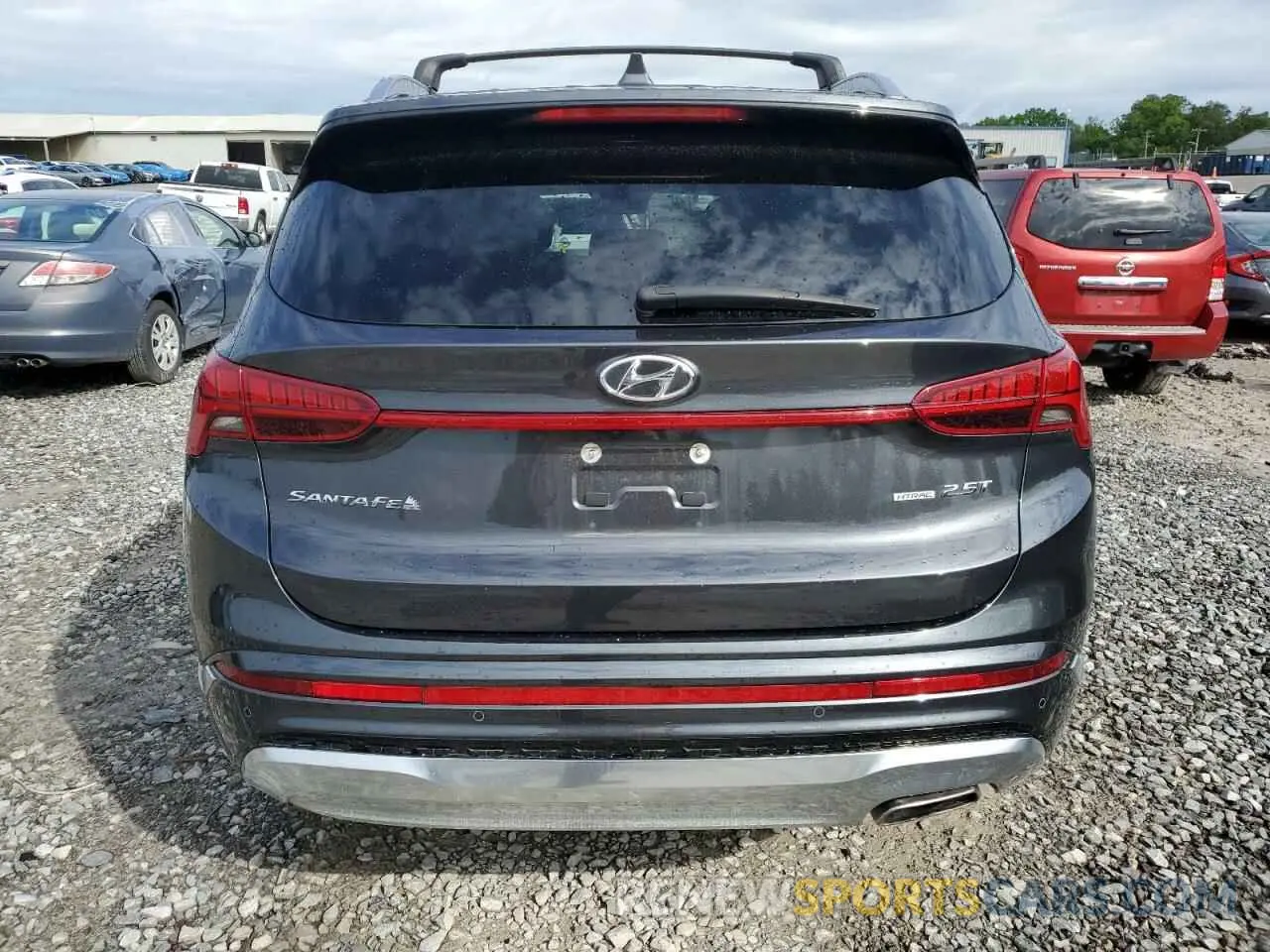 6 fotografías del automóvil dañado 5NMS5DAL7MH371138 HYUNDAI SANTA FE 2021