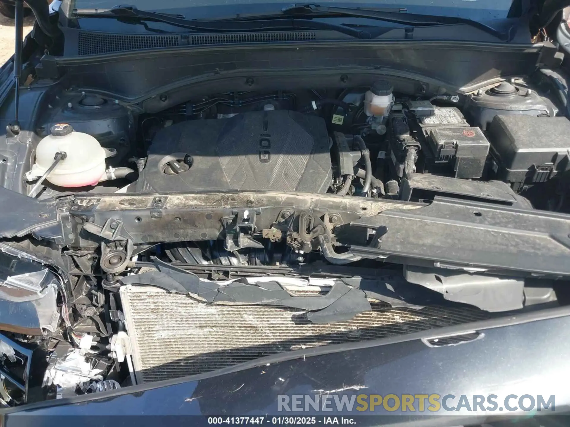 10 fotografías del automóvil dañado 5NMS64AJ1MH327647 HYUNDAI SANTA FE 2021