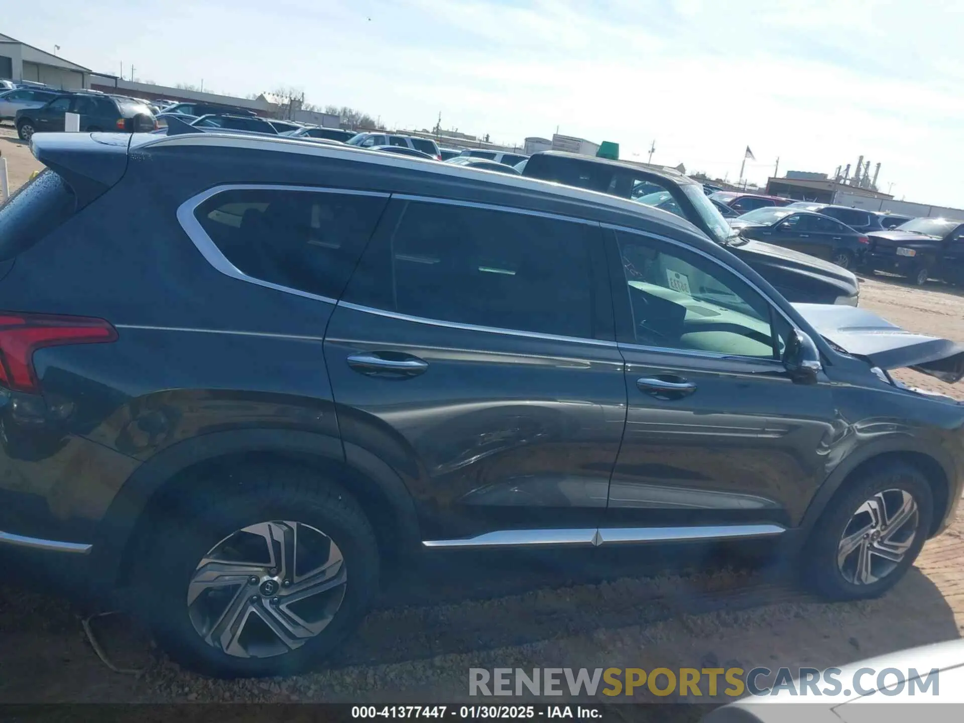13 fotografías del automóvil dañado 5NMS64AJ1MH327647 HYUNDAI SANTA FE 2021