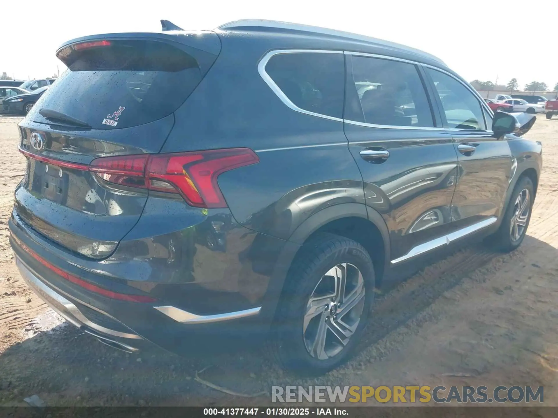 4 fotografías del automóvil dañado 5NMS64AJ1MH327647 HYUNDAI SANTA FE 2021