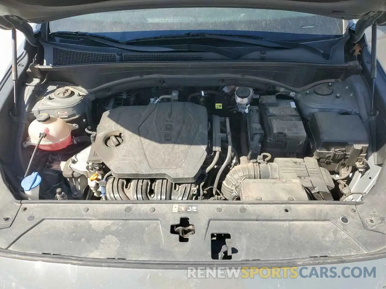 12 fotografías del automóvil dañado 5NMS64AJ2MH309268 HYUNDAI SANTA FE 2021