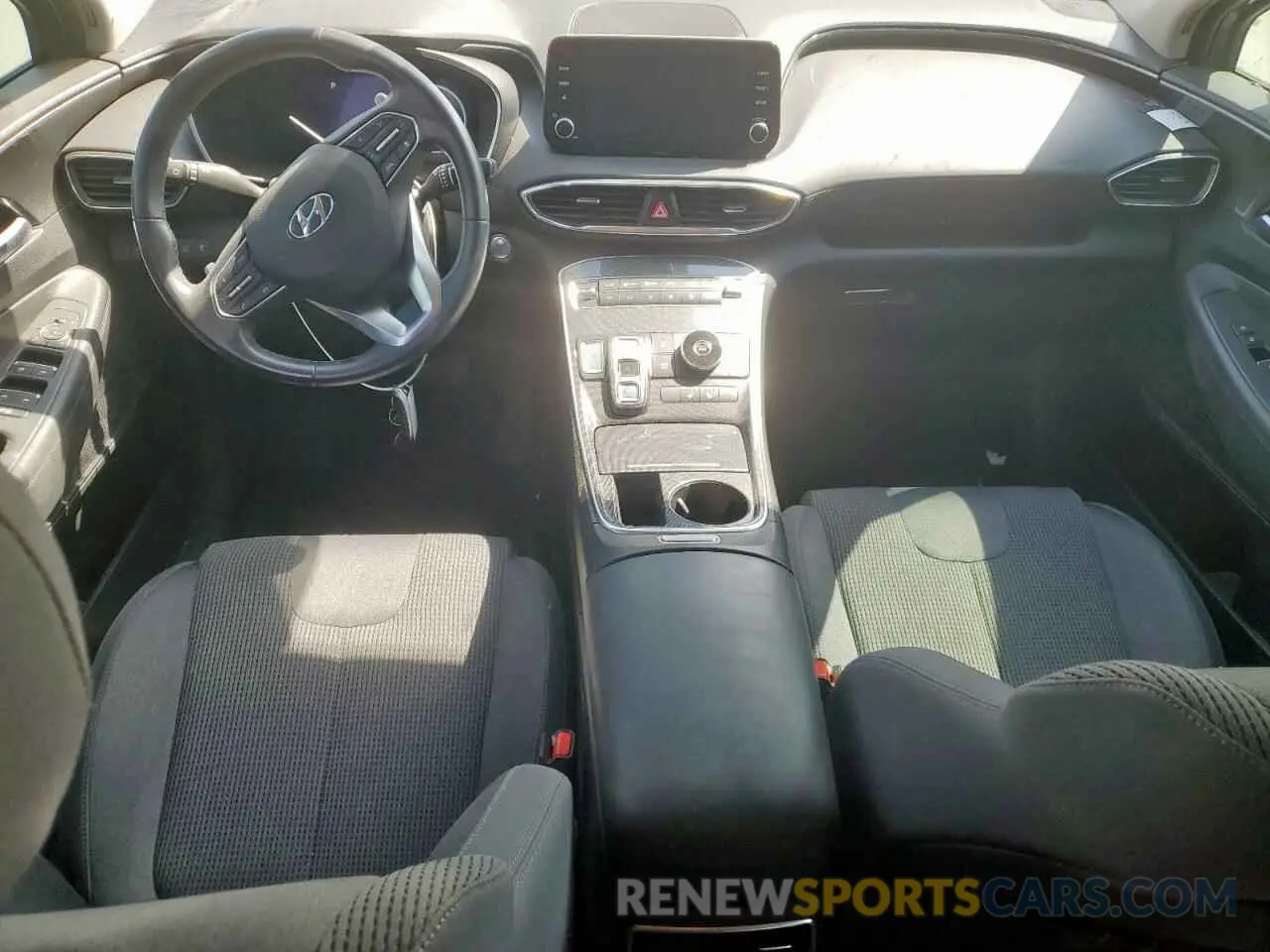 8 fotografías del automóvil dañado 5NMS64AJ2MH309268 HYUNDAI SANTA FE 2021