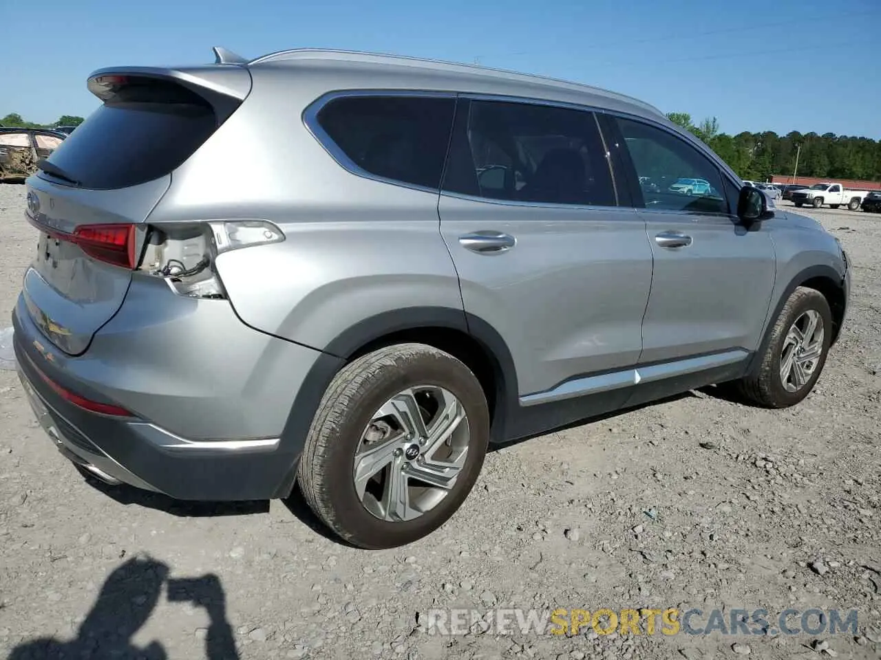 3 fotografías del automóvil dañado 5NMS64AJ3MH331585 HYUNDAI SANTA FE 2021