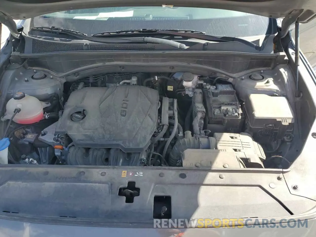 12 fotografías del automóvil dañado 5NMS64AJ3MH350296 HYUNDAI SANTA FE 2021
