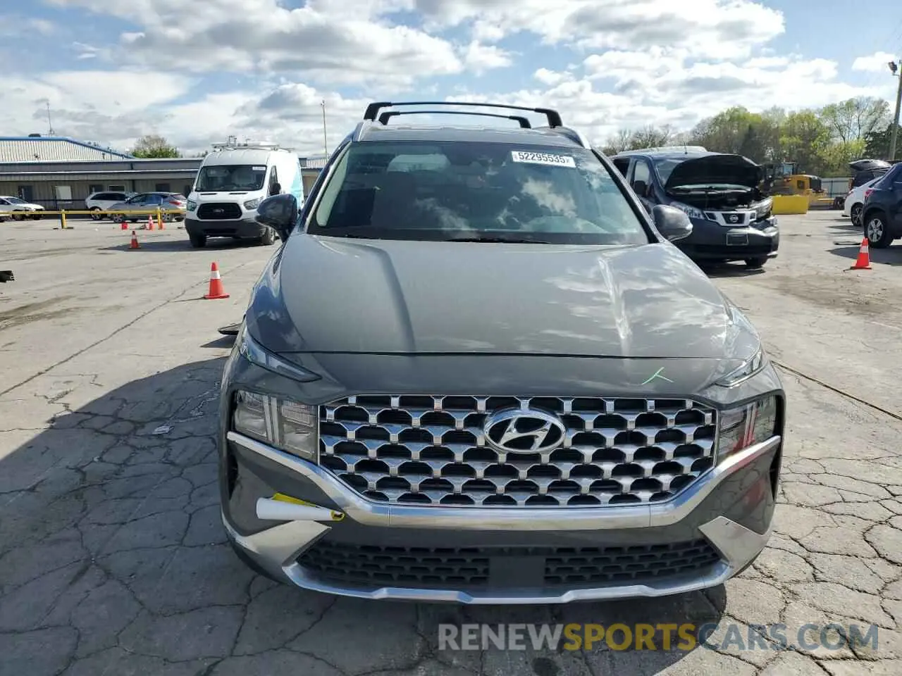 5 fotografías del automóvil dañado 5NMS64AJ3MH350296 HYUNDAI SANTA FE 2021