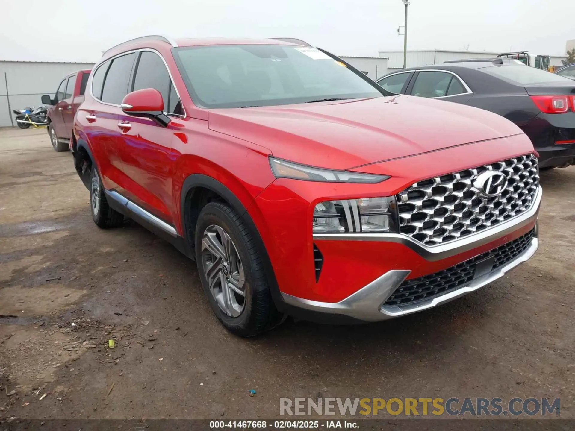 1 fotografías del automóvil dañado 5NMS64AJ5MH340532 HYUNDAI SANTA FE 2021