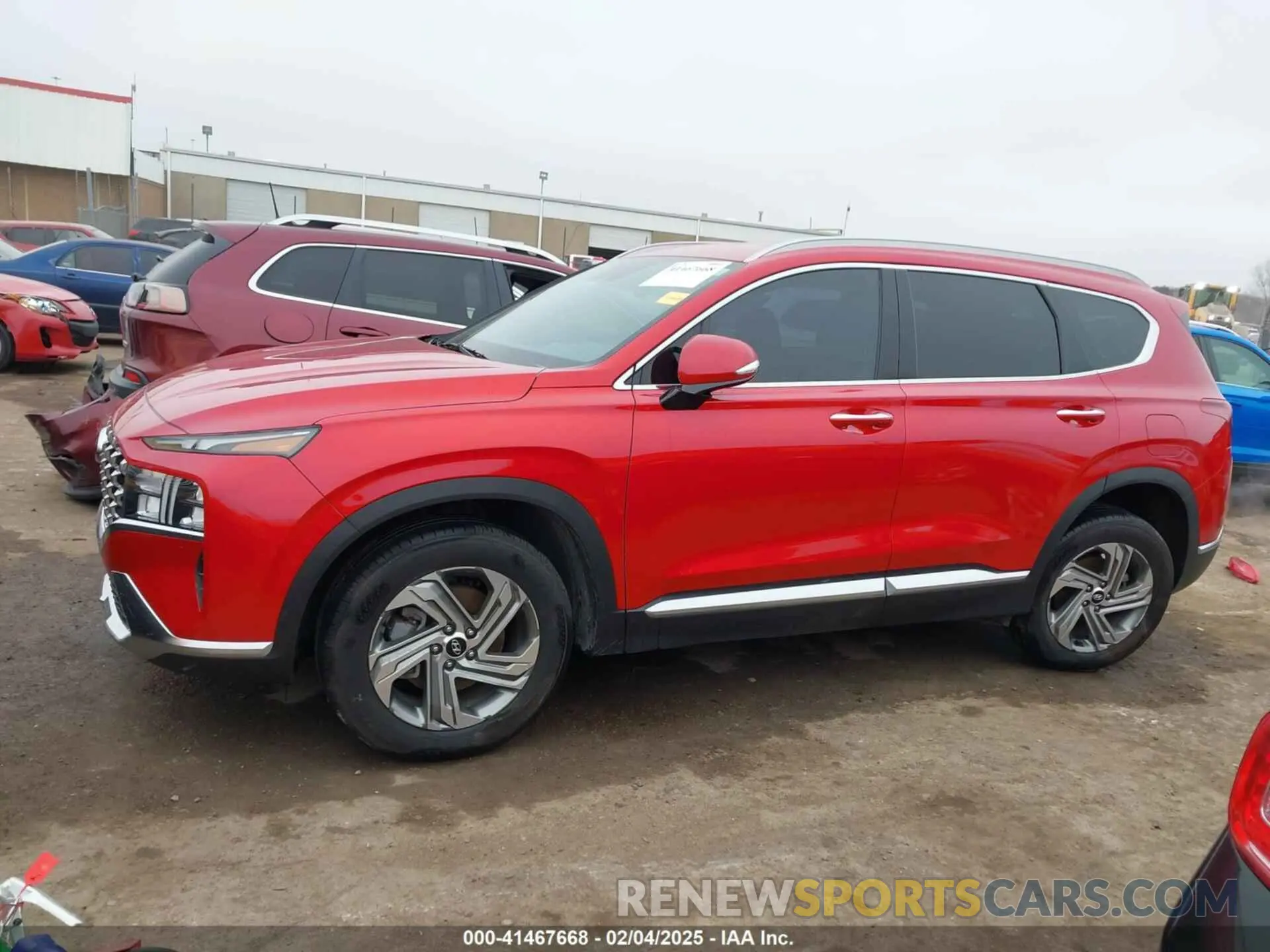 15 fotografías del automóvil dañado 5NMS64AJ5MH340532 HYUNDAI SANTA FE 2021