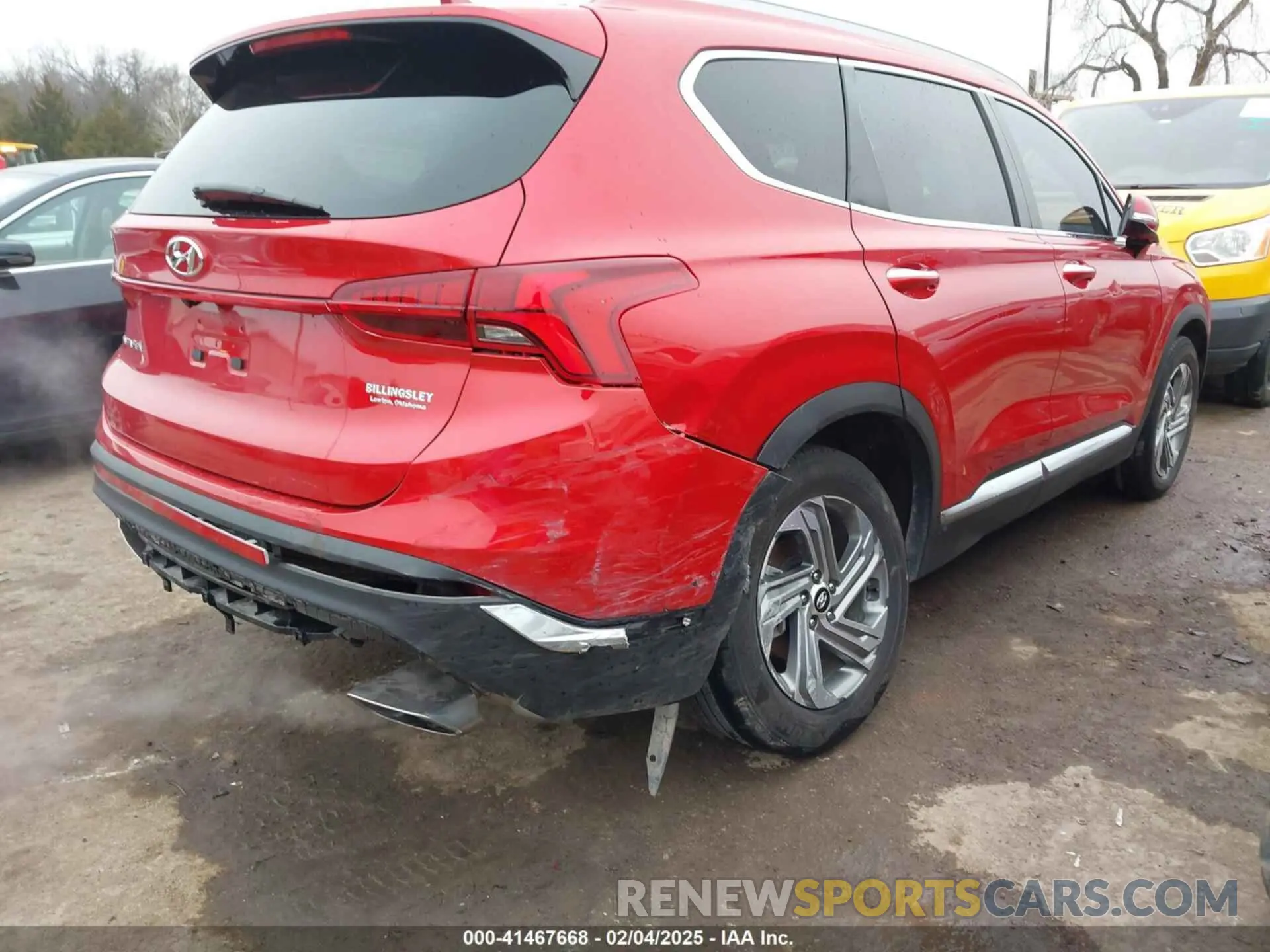 4 fotografías del automóvil dañado 5NMS64AJ5MH340532 HYUNDAI SANTA FE 2021