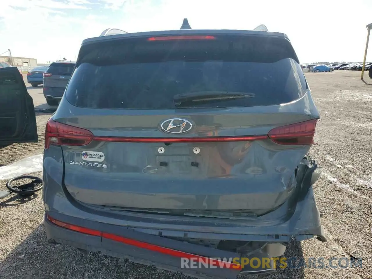 6 fotografías del automóvil dañado 5NMS64AJ6MH314506 HYUNDAI SANTA FE 2021