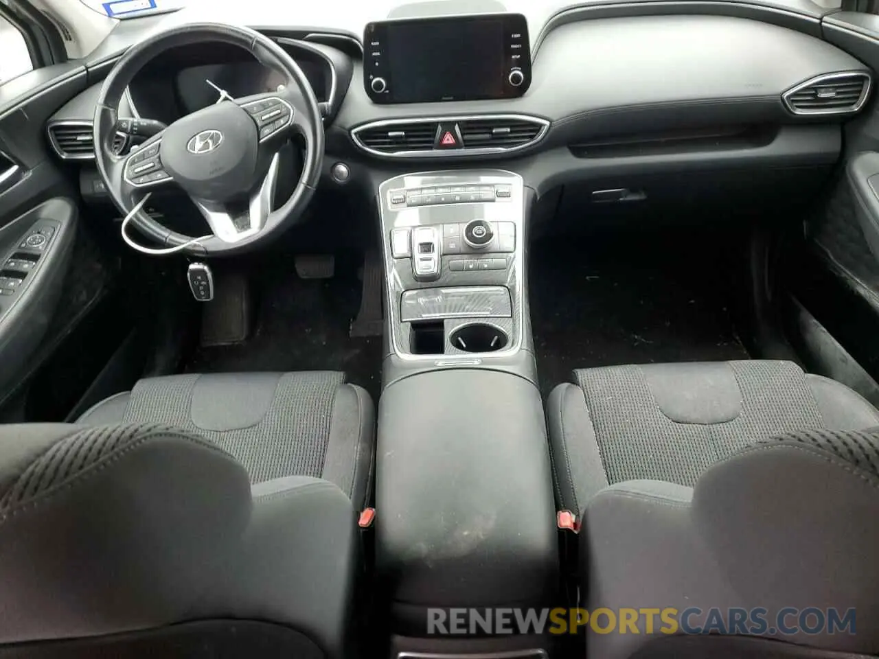 8 fotografías del automóvil dañado 5NMS64AJ6MH314506 HYUNDAI SANTA FE 2021