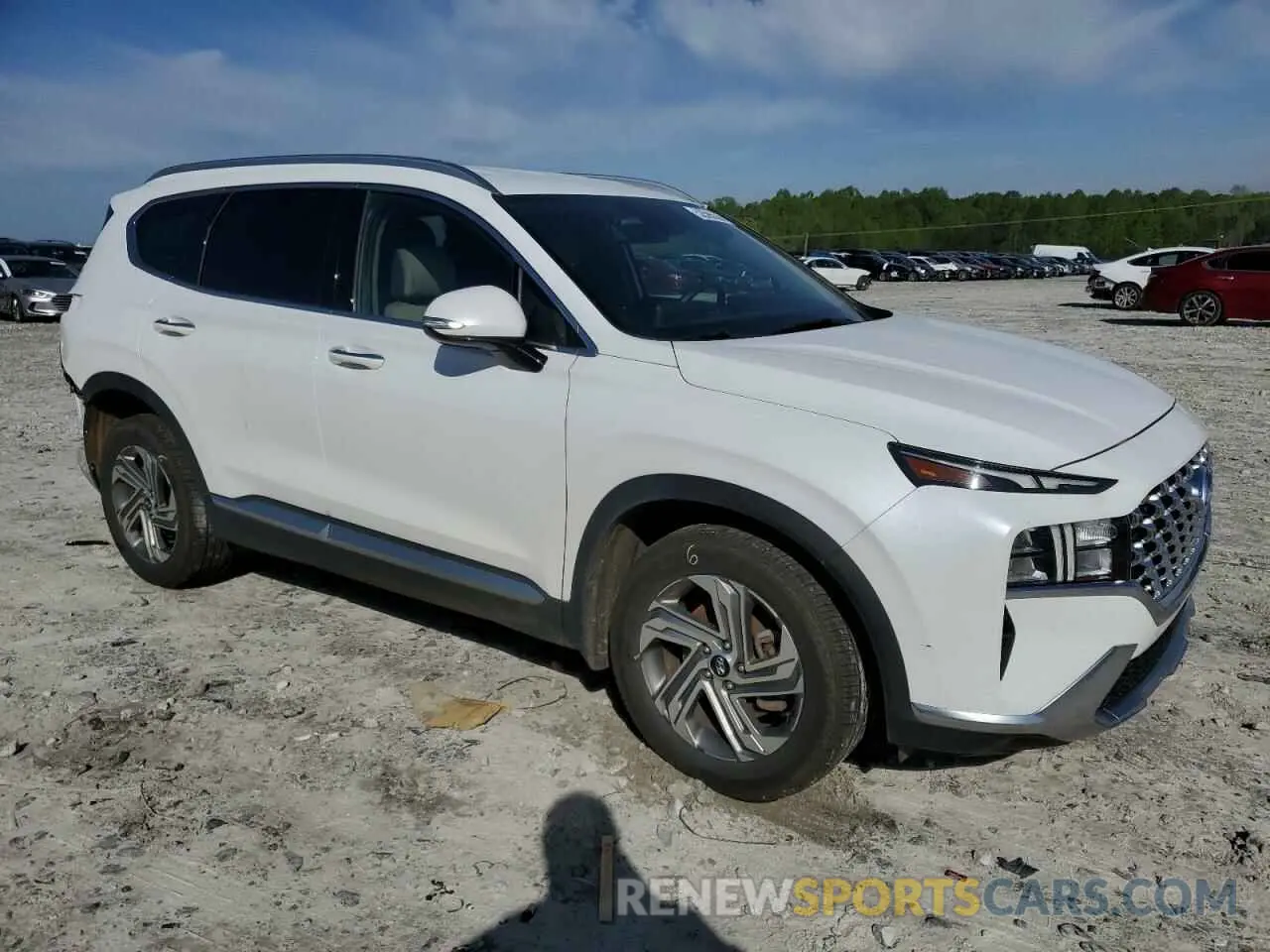 4 fotografías del automóvil dañado 5NMS64AJ6MH351068 HYUNDAI SANTA FE 2021