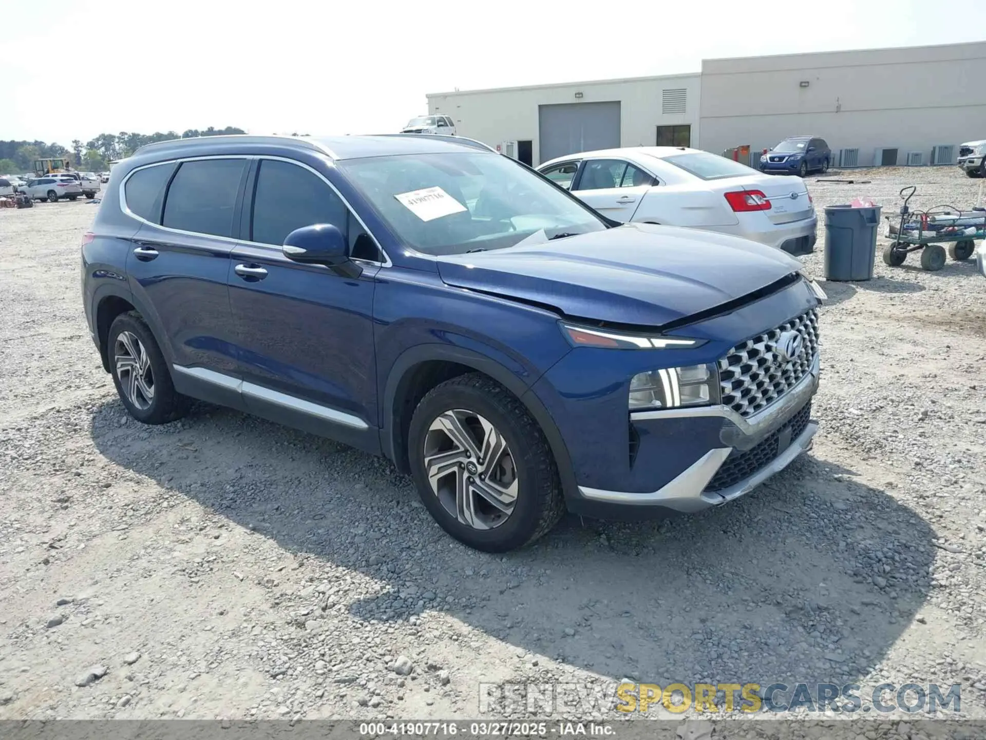 1 fotografías del automóvil dañado 5NMS64AJ8MH342985 HYUNDAI SANTA FE 2021