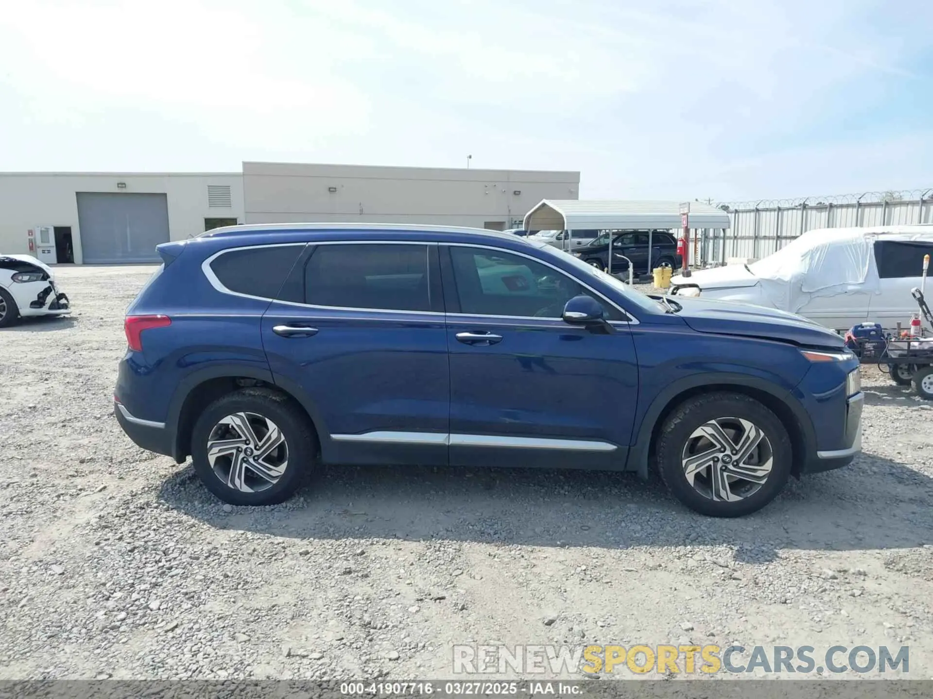13 fotografías del automóvil dañado 5NMS64AJ8MH342985 HYUNDAI SANTA FE 2021