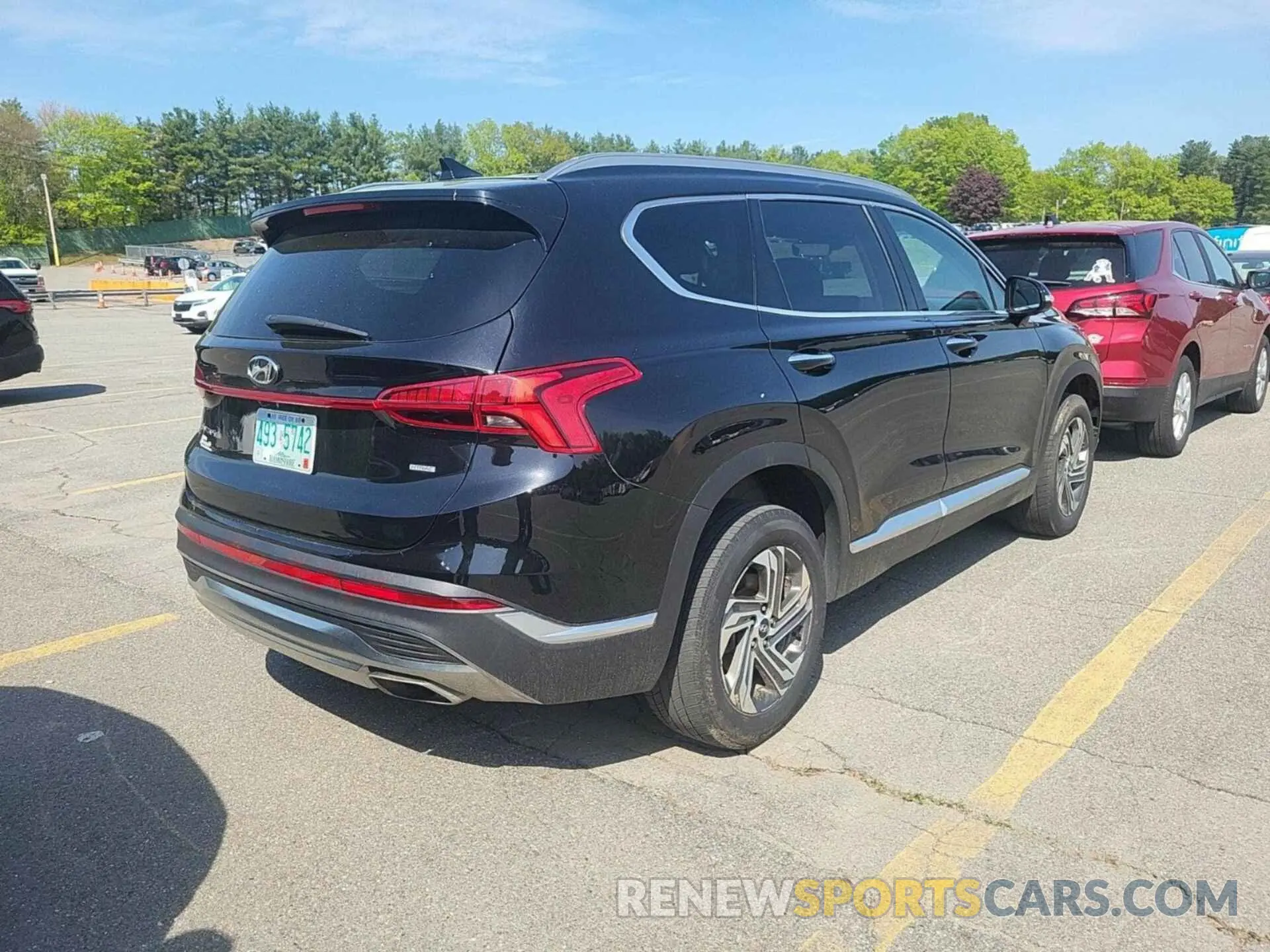13 fotografías del automóvil dañado 5NMS6DAJ6MH368355 HYUNDAI SANTA FE 2021
