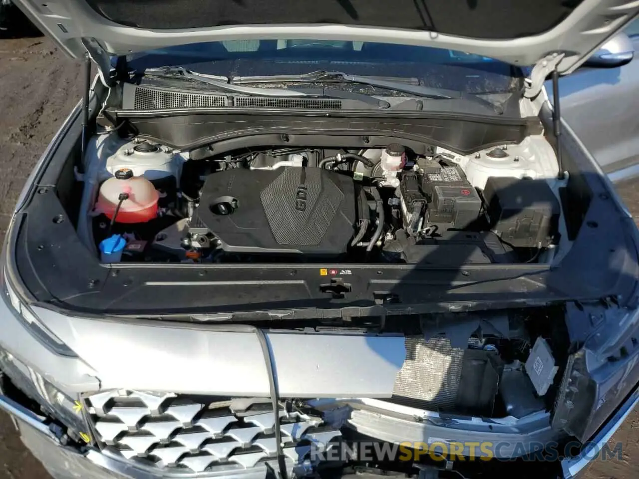 12 fotografías del automóvil dañado 5NMS6DAJXMH334824 HYUNDAI SANTA FE 2021