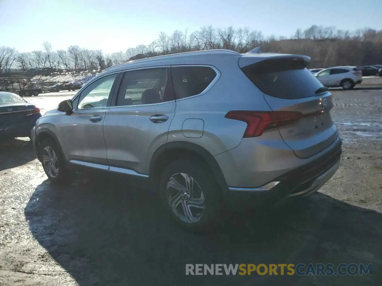 2 fotografías del automóvil dañado 5NMS6DAJXMH334824 HYUNDAI SANTA FE 2021