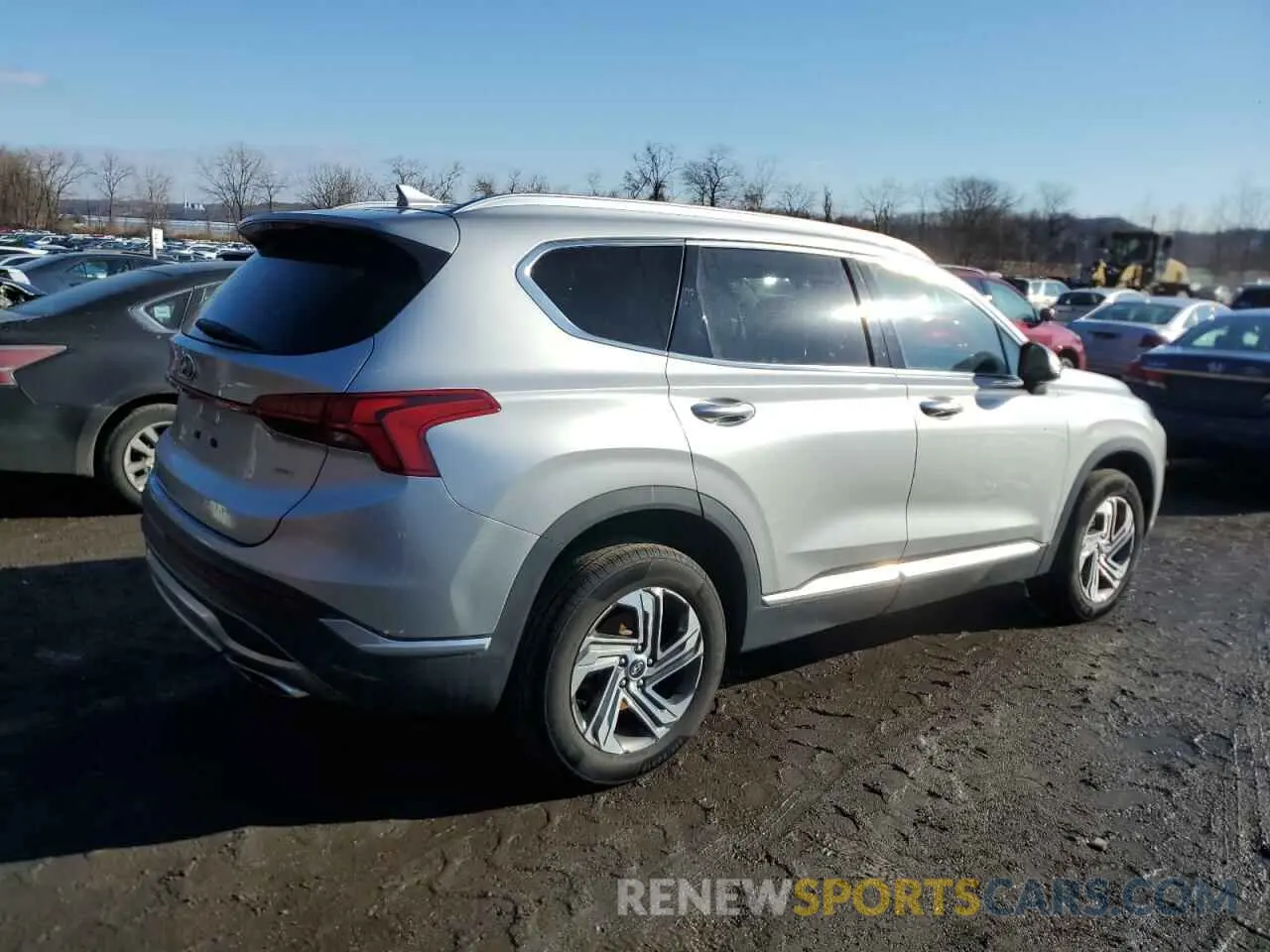 3 fotografías del automóvil dañado 5NMS6DAJXMH334824 HYUNDAI SANTA FE 2021