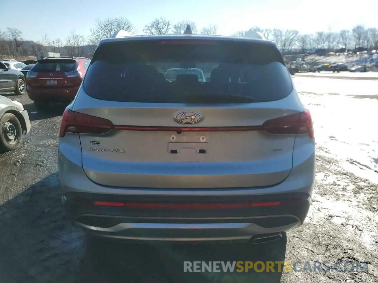 6 fotografías del automóvil dañado 5NMS6DAJXMH334824 HYUNDAI SANTA FE 2021