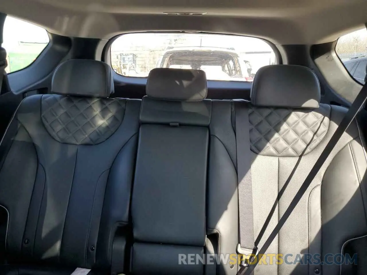 10 fotografías del automóvil dañado KM8S3DA14MU009244 HYUNDAI SANTA FE 2021