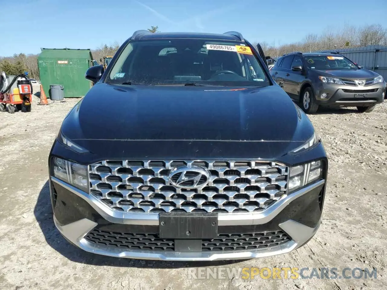5 fotografías del automóvil dañado KM8S3DA14MU009244 HYUNDAI SANTA FE 2021