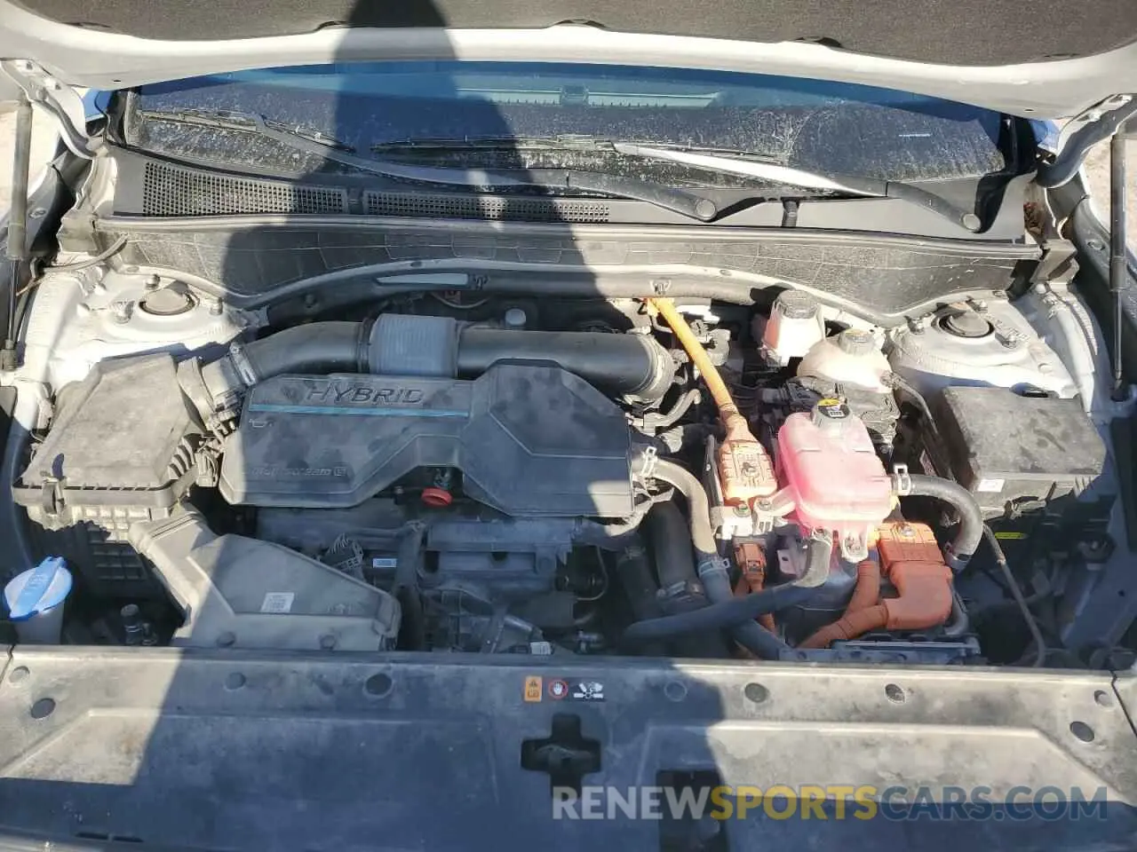 12 fotografías del automóvil dañado KM8S3DA16MU009939 HYUNDAI SANTA FE 2021