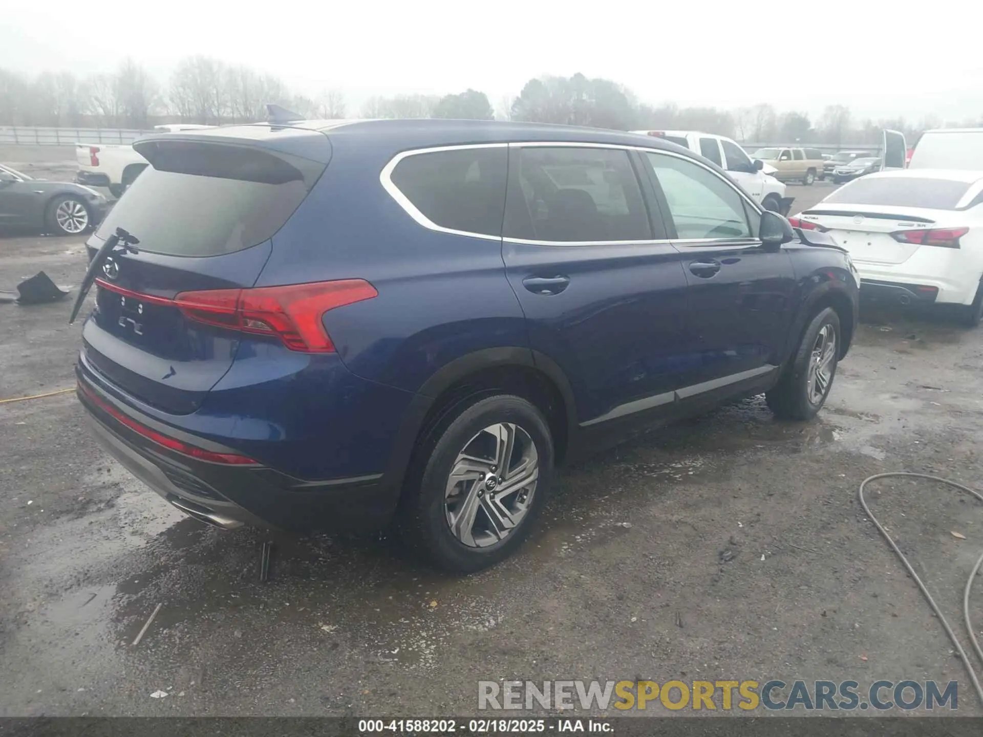 4 fotografías del automóvil dañado 5NMS14AJ8NH406846 HYUNDAI SANTA FE 2022