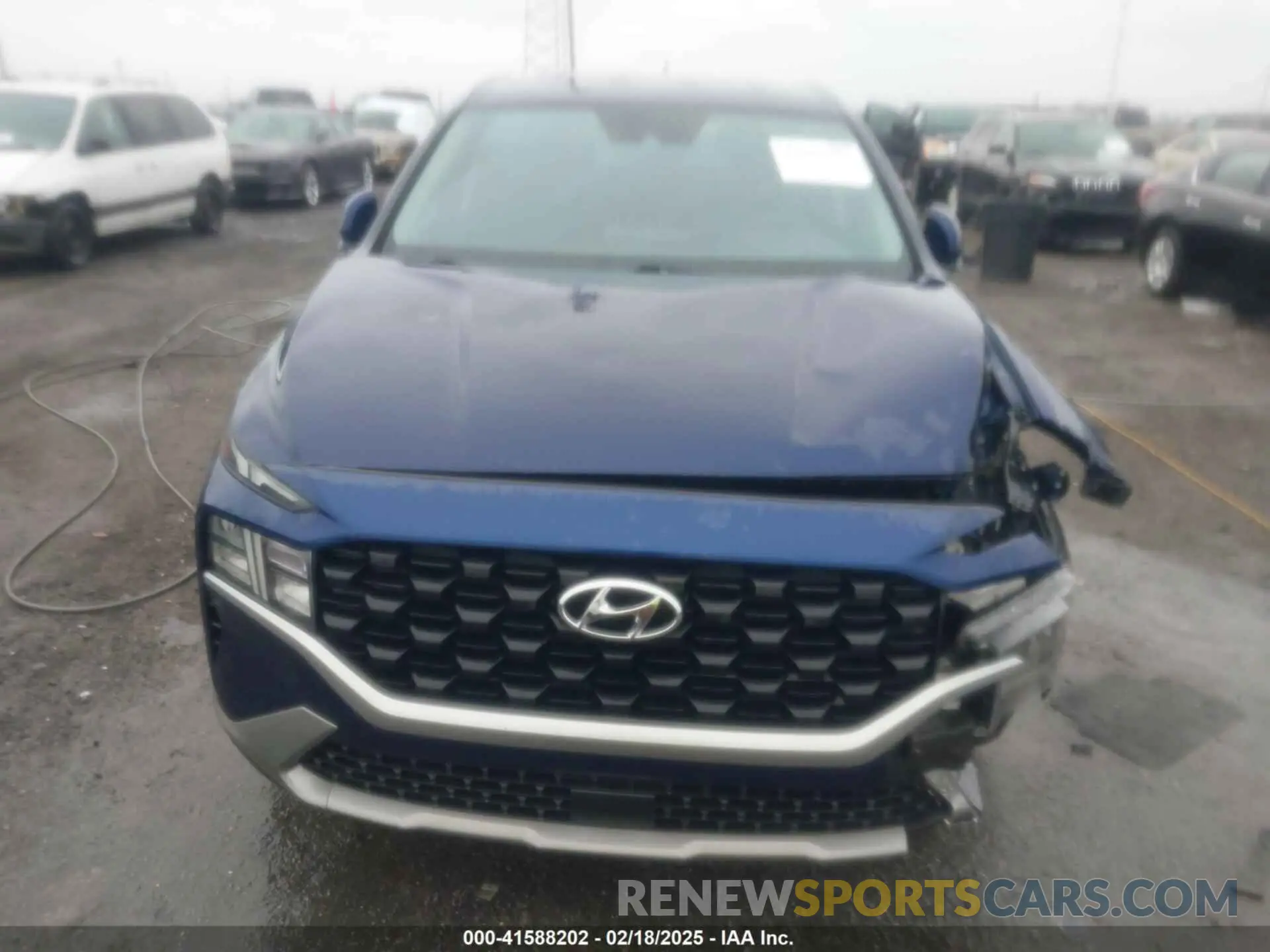 6 fotografías del automóvil dañado 5NMS14AJ8NH406846 HYUNDAI SANTA FE 2022