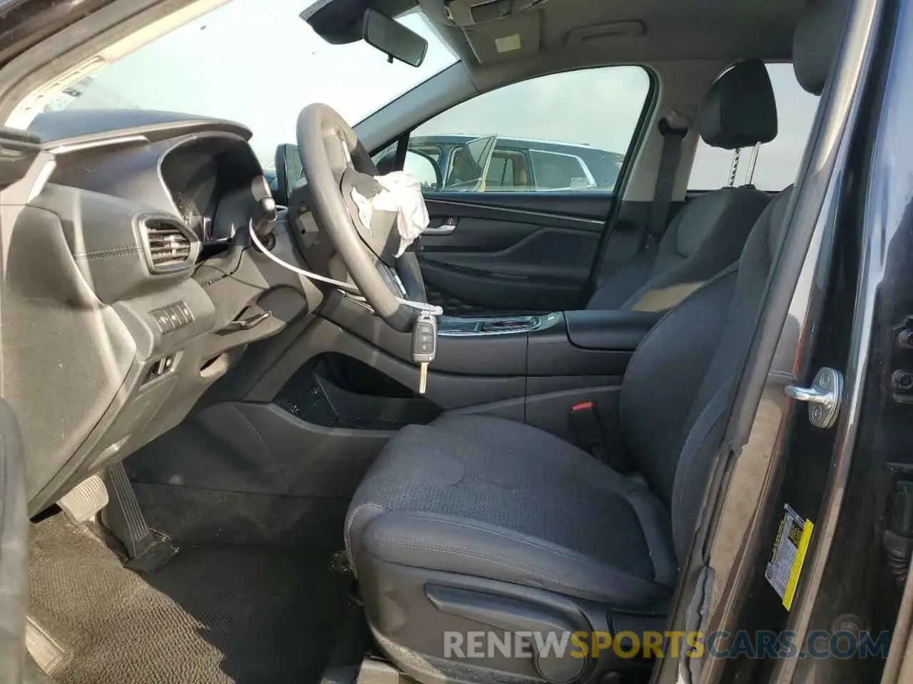 7 fotografías del automóvil dañado 5NMS14AJ9NH376384 HYUNDAI SANTA FE 2022