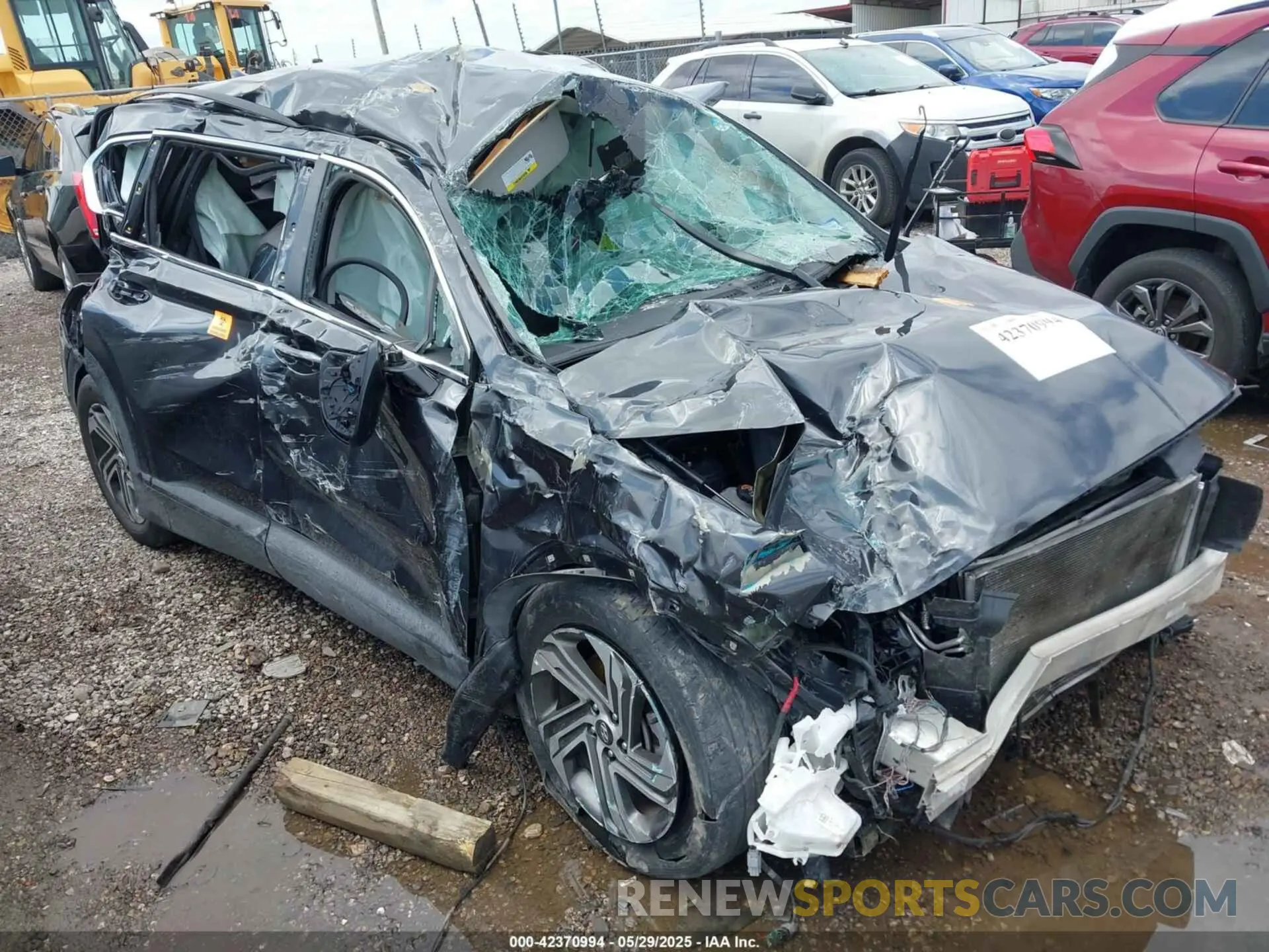 1 fotografías del automóvil dañado 5NMS14AJ9NH429794 HYUNDAI SANTA FE 2022