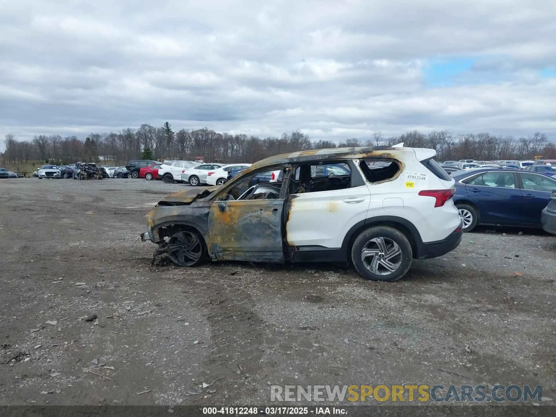 13 fotografías del automóvil dañado 5NMS1DAJ1NH417462 HYUNDAI SANTA FE 2022