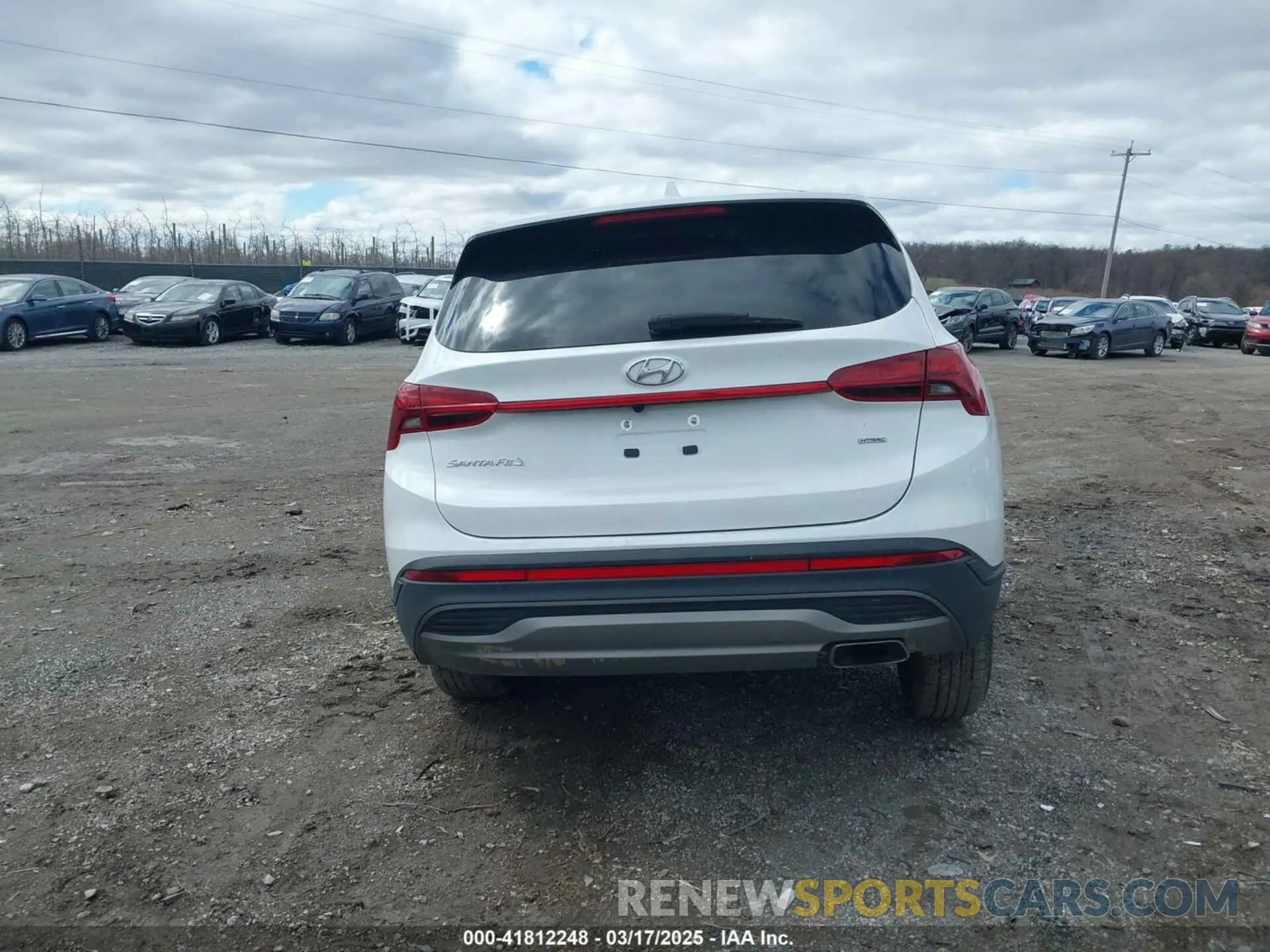 15 fotografías del automóvil dañado 5NMS1DAJ1NH417462 HYUNDAI SANTA FE 2022