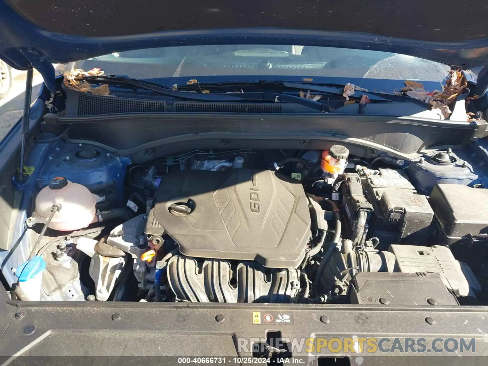 10 fotografías del automóvil dañado 5NMS1DAJ5NH437424 HYUNDAI SANTA FE 2022