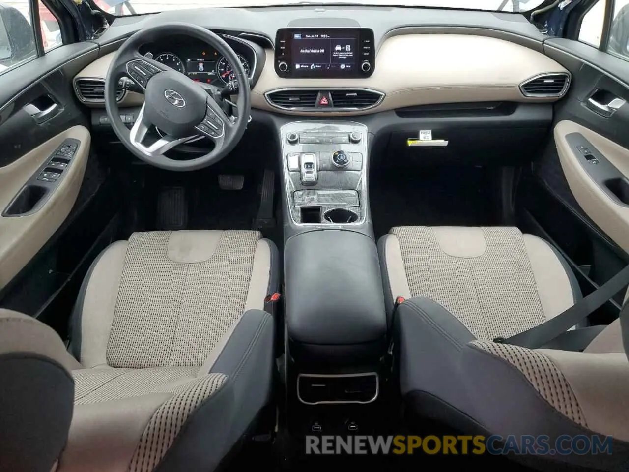 8 fotografías del automóvil dañado 5NMS1DAJ5NH472044 HYUNDAI SANTA FE 2022