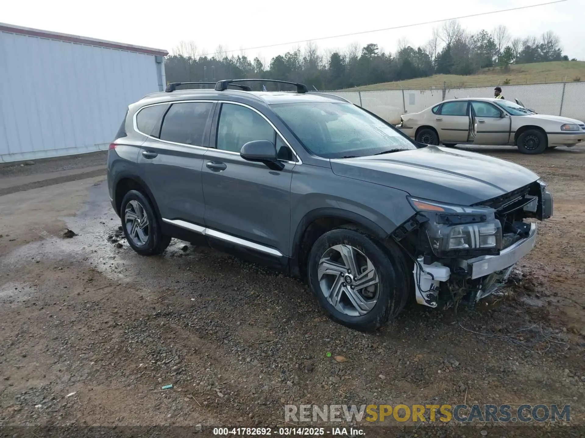 1 fotografías del automóvil dañado 5NMS24AJ0NH442771 HYUNDAI SANTA FE 2022
