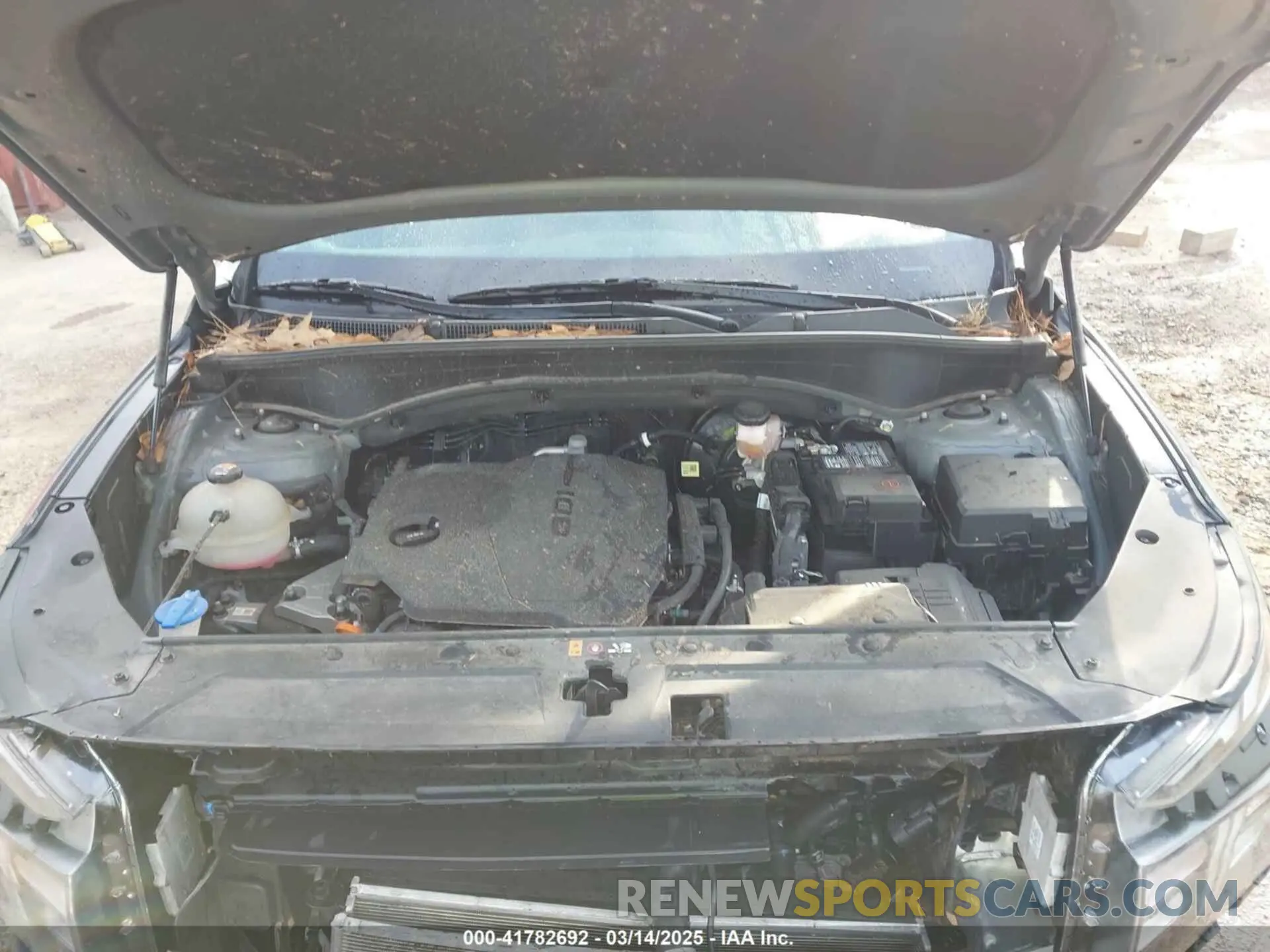 10 fotografías del automóvil dañado 5NMS24AJ0NH442771 HYUNDAI SANTA FE 2022