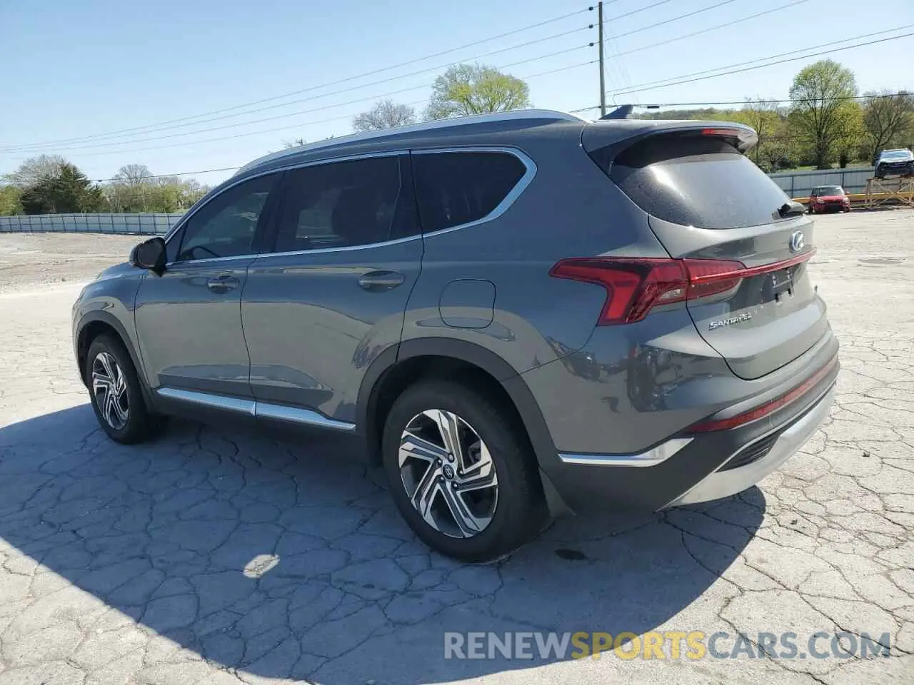 2 fotografías del automóvil dañado 5NMS24AJ0NH466360 HYUNDAI SANTA FE 2022