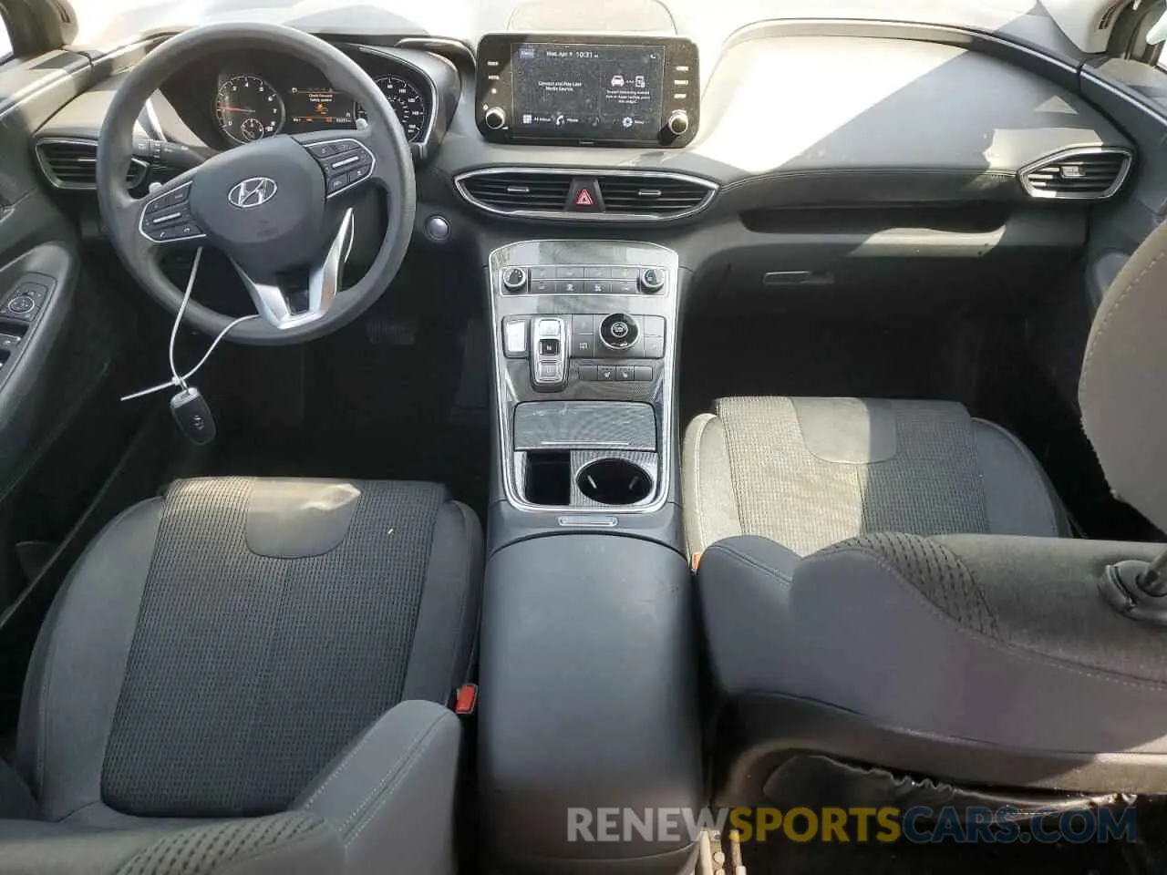 8 fotografías del automóvil dañado 5NMS24AJ0NH466360 HYUNDAI SANTA FE 2022