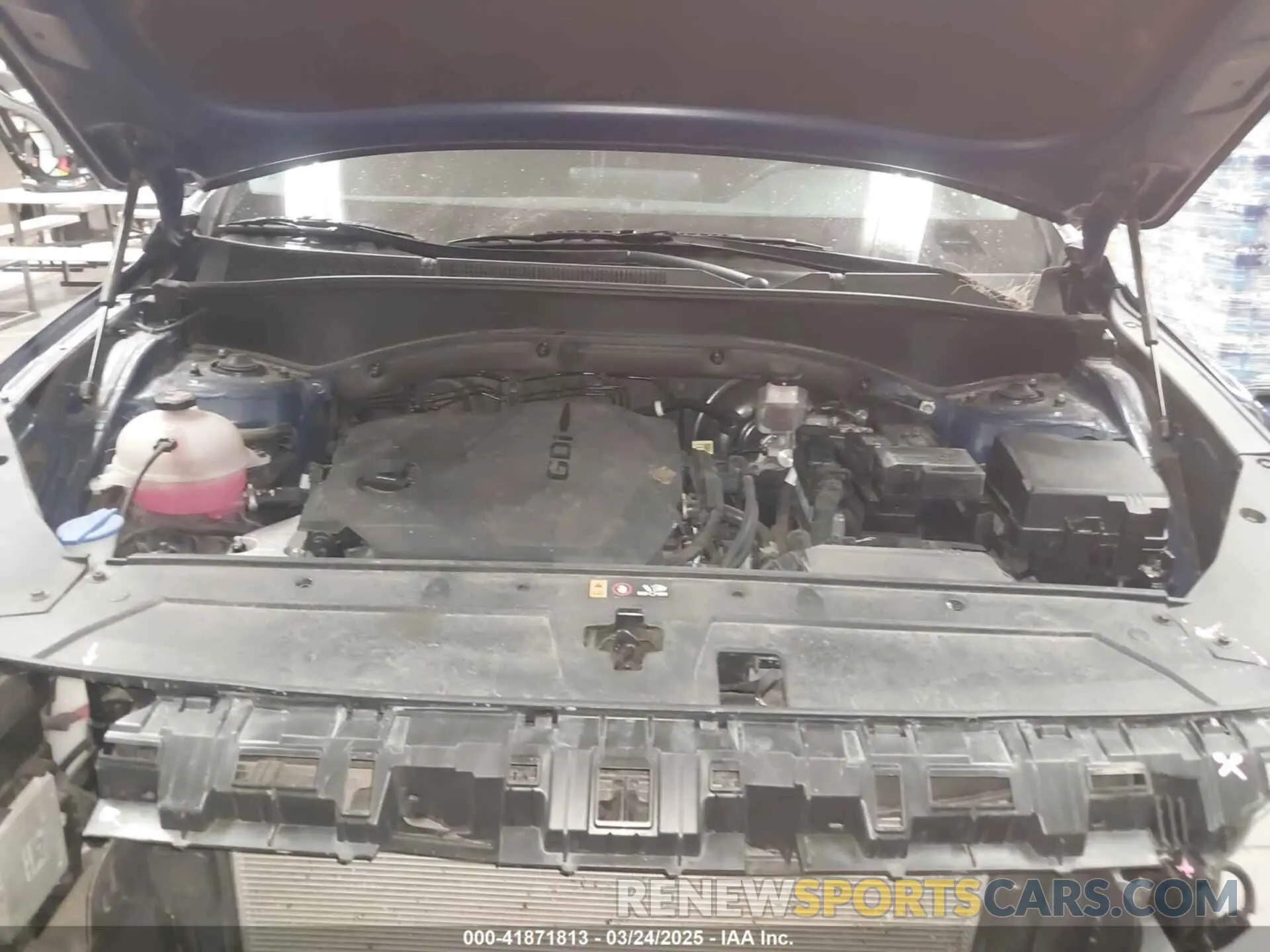 10 fotografías del automóvil dañado 5NMS24AJ2NH457840 HYUNDAI SANTA FE 2022