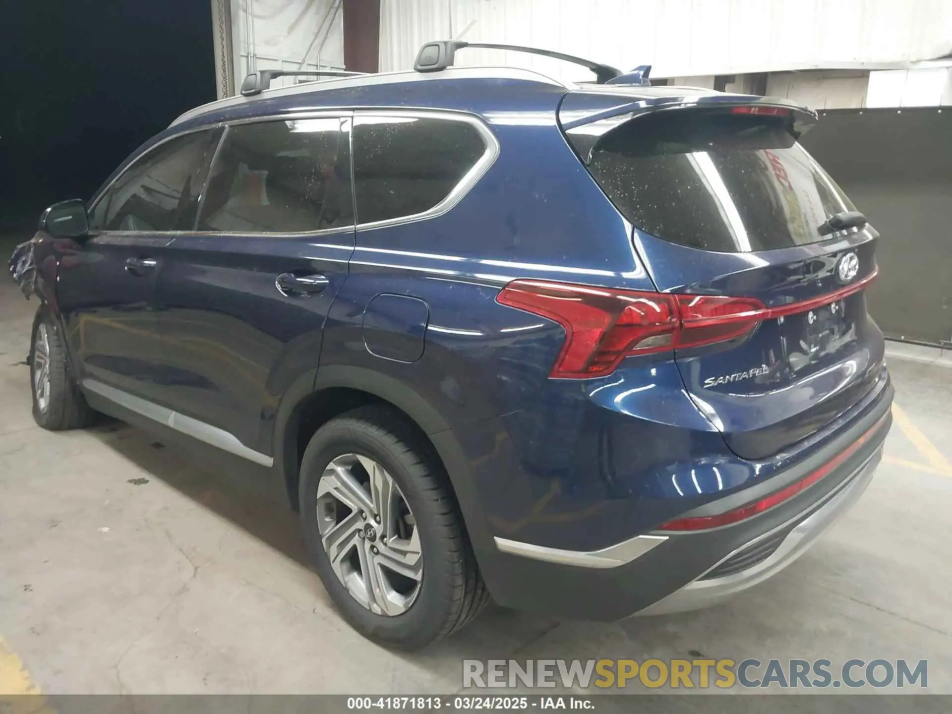 3 fotografías del automóvil dañado 5NMS24AJ2NH457840 HYUNDAI SANTA FE 2022